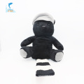 Multifunction customization Cartoon black bear hand puppet